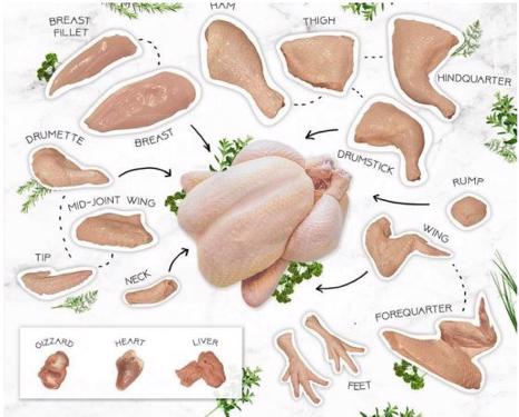 Public product photo - Frozen Chicken Products from Brazil and US